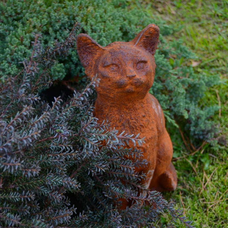 Statue de jardin Chat assis